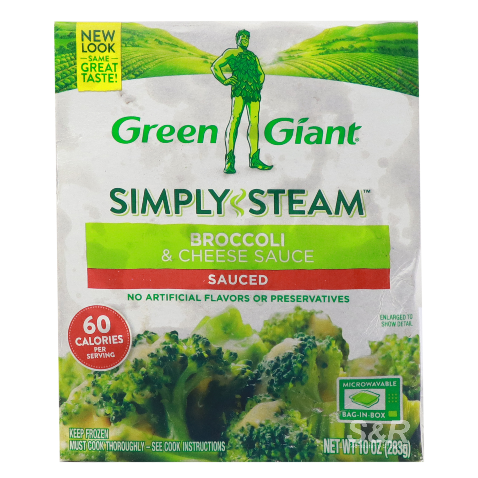 Green Giant Simply Steam Broccoli and Cheese Sauce Meal 283g